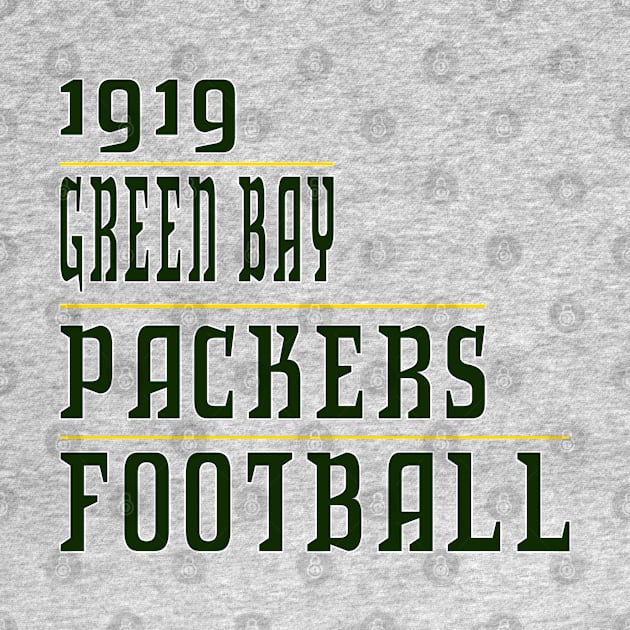 Green Bay Packers Classic by Medo Creations